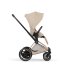 Carucior 2 in 1 pentru copii Cybex E-Priam Style, premium, Cozy Beige cu cadru Rosegold - 8