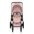 Carucior 2 in 1 pentru copii Cybex E-Priam Style, premium, Peach Pink cu cadru Rosegold - 11
