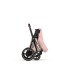 Carucior 2 in 1 pentru copii Cybex E-Priam Style, premium, Peach Pink cu cadru Rosegold - 13