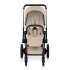 Carucior 2 in 1 pentru copii Cybex E-Priam Style, premium, Cozy Beige cu cadru Matt Black - 12
