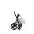 Carucior 2 in 1 pentru copii Cybex E-Priam Style, premium, Off White cu cadru Matt Black - 18