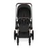 Carucior 3 in 1 pentru copii Cybex E-Priam Style, cu landou si scoica Cloud T Plus, Sepia Black cu cadru Rosegold - 10