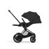 Carucior 3 in 1 pentru copii Cybex E-Priam Style, cu landou si scoica Cloud T Plus, Sepia Black cu cadru Matt Black - 13