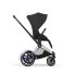Carucior 3 in 1 pentru copii Cybex E-Priam Style, cu landou si scoica Cloud T Plus, Sepia Black cu cadru Chrome - 10