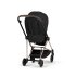 Carucior 3 in 1 pentru copii Cybex Mios Style, premium, Sepia Black cu cadru Rosegold - 6