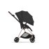 Carucior 3 in 1 pentru copii Cybex Mios Style, premium, Sepia Black cu cadru Rosegold - 10