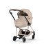 Carucior 3 in 1 pentru copii Cybex Mios Style, premium, Cozy Beige cu cadru Rosegold - 2