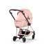 Carucior 3 in 1 pentru copii Cybex Mios Style, premium, Peach Pink cu cadru Rosegold - 17