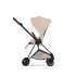 Carucior 3 in 1 pentru copii Cybex Mios Style, premium, Cozy Beige cu cadru Matt Black - 11