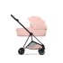 Carucior 3 in 1 pentru copii Cybex Mios Style, premium, Peach Pink cu cadru Matt Black - 12