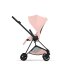 Carucior 3 in 1 pentru copii Cybex Mios Style, premium, Peach Pink cu cadru Matt Black - 9