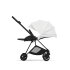 Carucior 3 in 1 pentru copii Cybex Mios Style, premium, Off White cu cadru Matt Black - 12