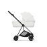 Carucior 3 in 1 pentru copii Cybex Mios Style, premium, Off White cu cadru Matt Black - 13