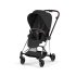 Carucior 3 in 1 pentru copii Cybex Mios Style, premium, Sepia Black cu cadru Chrome - 4