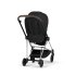 Carucior 3 in 1 pentru copii Cybex Mios Style, premium, Sepia Black cu cadru Chrome - 9