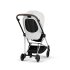 Carucior 3 in 1 pentru copii Cybex Mios Style, premium, Off White cu cadru Chrome - 9