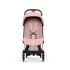 Carucior 3 in 1 pentru copii Cybex Coya Style, premium, Peach Pink cu cadru Rosegold - 9