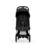 Carucior 3 in 1 pentru copii Cybex Coya Style, premium, Sepia Black cu cadru Matt Black - 6
