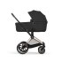 Carucior 3 in 1 pentru copii Cybex Priam Comfort, premium, cu scoica Cloud T Plus, Sepia Black cu cadru Rosegold - 5