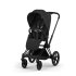 Carucior 3 in 1 pentru copii Cybex Priam Comfort, premium, cu scoica Cloud T Plus, Sepia Black cu cadru Matt Black - 4