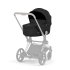 Carucior 3 in 1 pentru copii Cybex E-Priam Comfort, premium, cu scoica Cloud T Plus, Sepia Black cu cadru Rosegold - 12