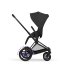 Carucior 3 in 1 pentru copii Cybex E-Priam Comfort, premium, cu scoica Cloud T Plus, Sepia Black cu cadru Matt Black - 7