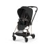 Carucior 3 in 1 pentru copii Cybex Mios Comfort, premium, cu scoica Cloud T Plus, Sepia Black cu cadru Rosegold - 5