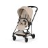 Carucior 3 in 1 pentru copii Cybex Mios Comfort, premium, cu scoica Cloud T Plus, Cozy Beige cu cadru Matt Black - 5