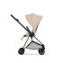 Carucior 3 in 1 pentru copii Cybex Mios Comfort, premium, cu scoica Cloud T Plus, Cozy Beige cu cadru Matt Black - 10