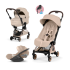 Carucior 3 in 1 pentru copii Cybex Coya Style, premium, Cozy Beige cu cadru Rosegold - 1