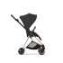Carucior sport pentru copii Cybex Mios Style, premium, Sepia Black cu cadru Rosegold - 4