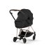 Carucior 2 in 1 pentru copii Cybex Mios Style, premium, Sepia Black cu cadru Rosegold - 4