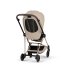 Carucior 2 in 1 pentru copii Cybex Mios Style, premium, Cozy Beige cu cadru Rosegold - 8