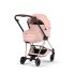 Carucior 2 in 1 pentru copii Cybex Mios Style, premium, Peach Pink cu cadru Rosegold - 2