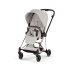 Carucior 2 in 1 pentru copii Cybex Mios Style, premium, City Grey cu cadru Rosegold - 3