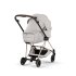Carucior 2 in 1 pentru copii Cybex Mios Style, premium, City Grey cu cadru Rosegold - 4