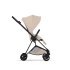 Carucior 2 in 1 pentru copii Cybex Mios Style, premium, Cozy Beige cu cadru Matt Black - 5