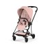 Carucior 2 in 1 pentru copii Cybex Mios Style, premium, Peach Pink cu cadru Matt Black - 3