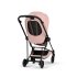 Carucior 2 in 1 pentru copii Cybex Mios Style, premium, Peach Pink cu cadru Matt Black - 6