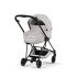 Carucior 2 in 1 pentru copii Cybex Mios Style, premium, City Grey cu cadru Matt Black - 2