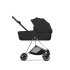 Carucior 2 in 1 pentru copii Cybex Mios Style, premium, Sepia Black cu cadru Chrome - 11