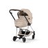Carucior 2 in 1 pentru copii Cybex Mios Style, premium, Cozy Beige cu cadru Chrome - 2