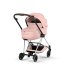 Carucior 2 in 1 pentru copii Cybex Mios Style, premium, Peach Pink cu cadru Chrome - 2