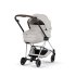 Carucior 2 in 1 pentru copii Cybex Mios Style, premium, City Grey cu cadru Chrome - 2