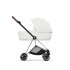 Carucior 2 in 1 pentru copii Cybex Mios Style, premium, Off White cu cadru Chrome - 10