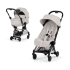 Carucior 2 in 1 pentru copii Cybex Coya Style, premium, City Grey cu cadru Matt Black - 1