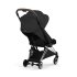 Carucior 2 in 1 pentru copii Cybex Coya Style, premium, Sepia Black cu cadru Chrome - 5