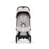 Carucior 2 in 1 pentru copii Cybex Coya Style, premium, City Grey cu cadru Chrome - 4