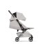 Carucior 2 in 1 pentru copii Cybex Coya Style, premium, City Grey cu cadru Chrome - 7