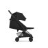 Carucior 2 in 1 pentru copii Cybex Coya Style, premium, Sepia Black cu cadru Matt Black - 7